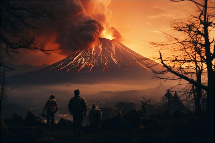 （火山喷发急救）
